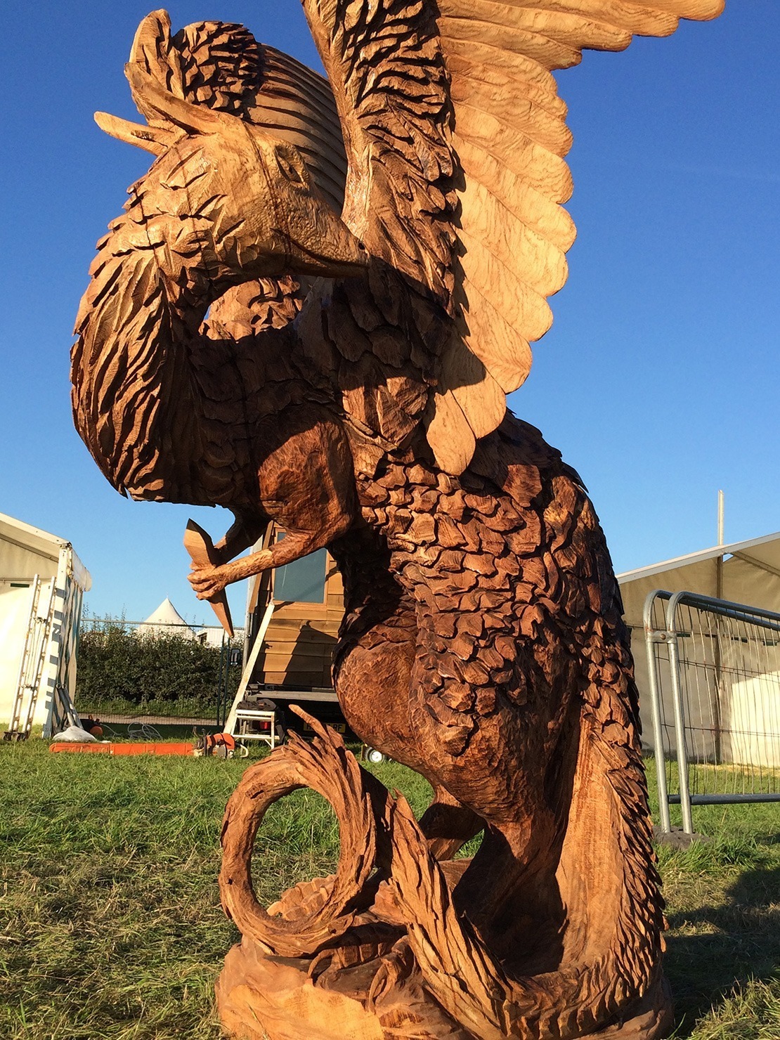 The Crystal Thief, Carving