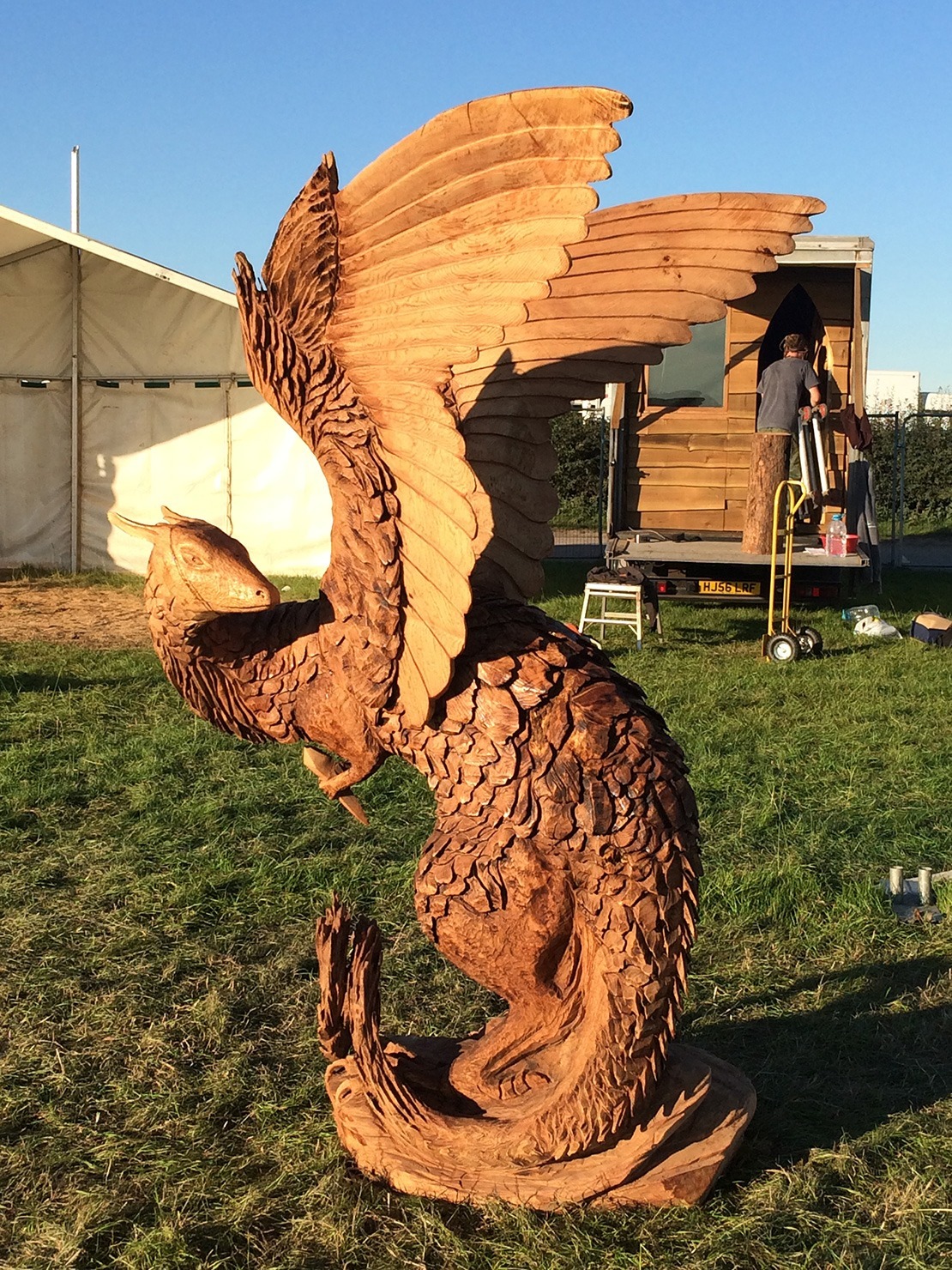 The Crystal Thief, Carving