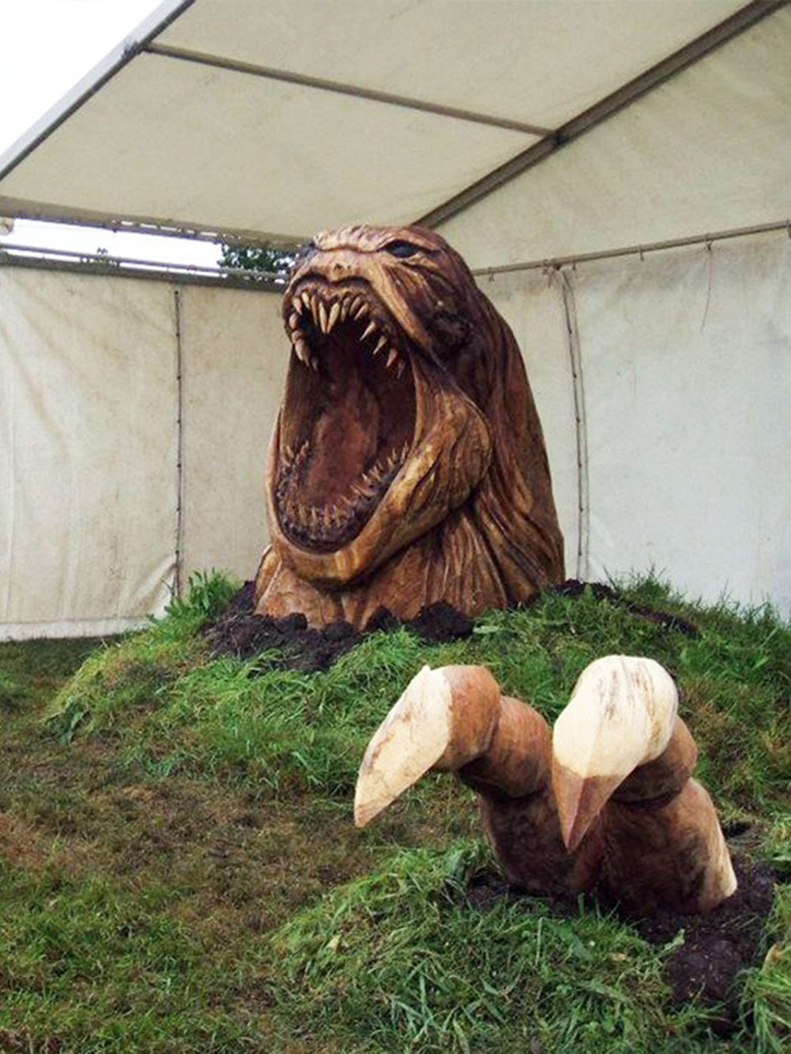 Kraken rising sculpture Kraken rising sculpture