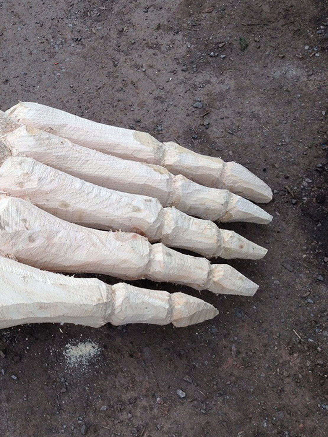 Skeleton Commission for D*Face by Matthew Crabb