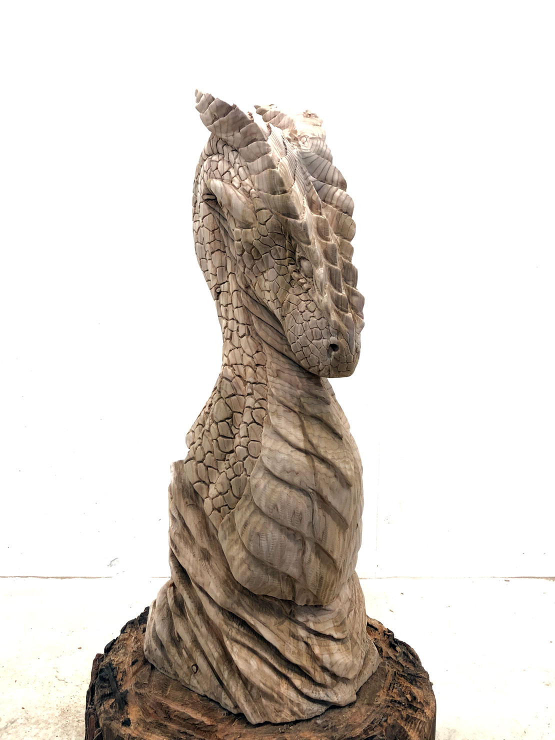 Dragon bust