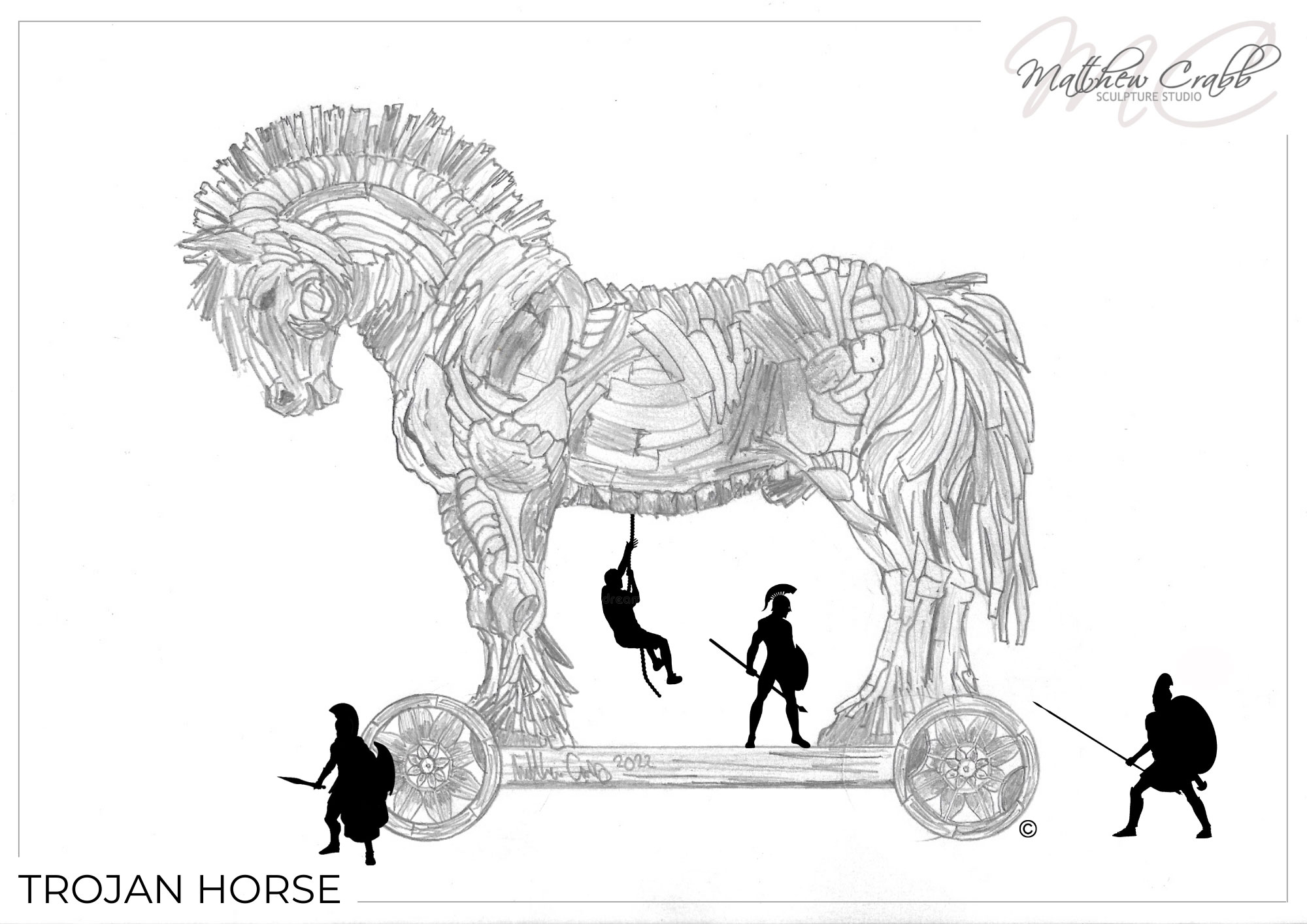 Trojan Horse Concept Design by Matthew Crabb