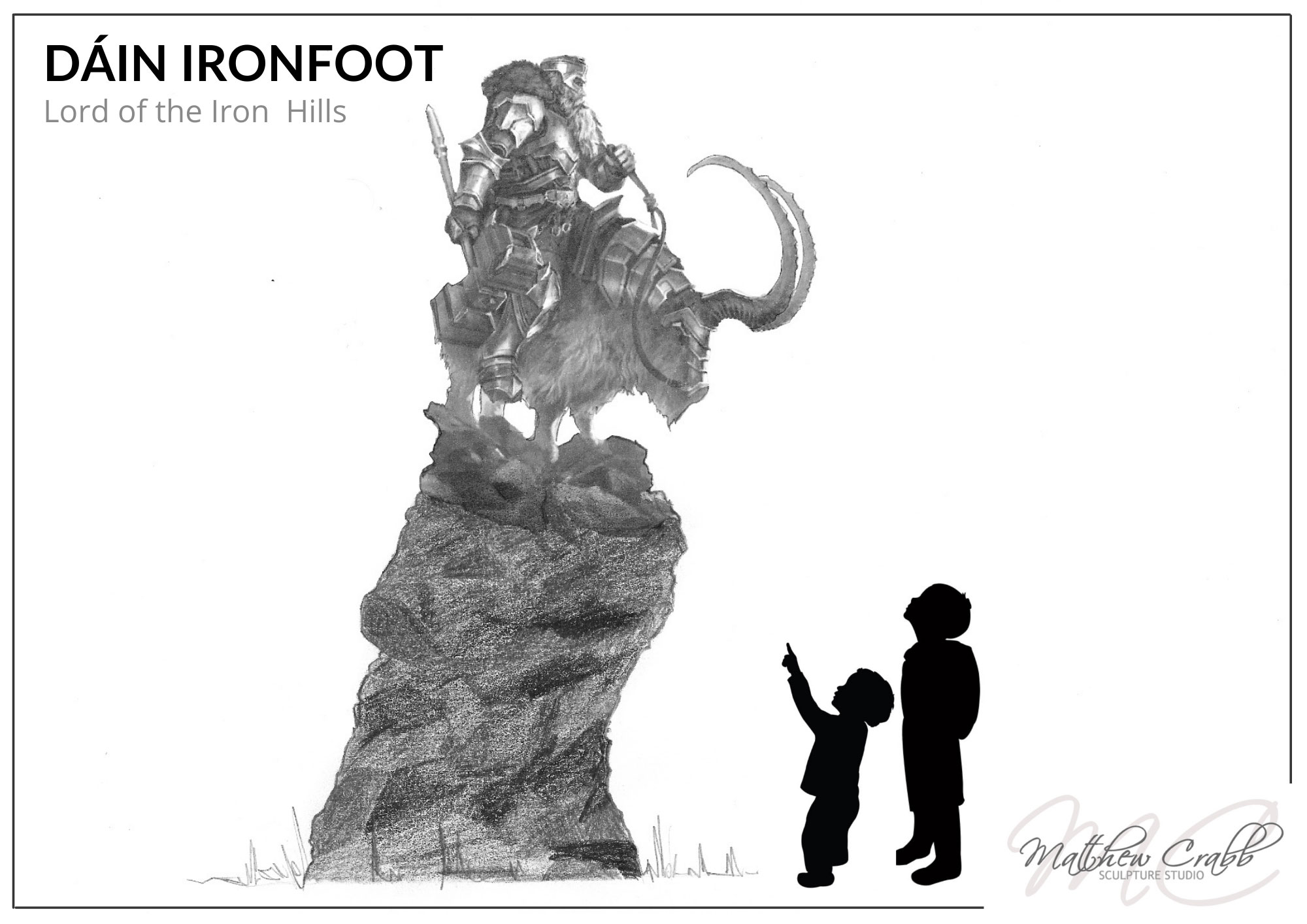 Dáin Ironfoot Concept Design by Matthew Crabb