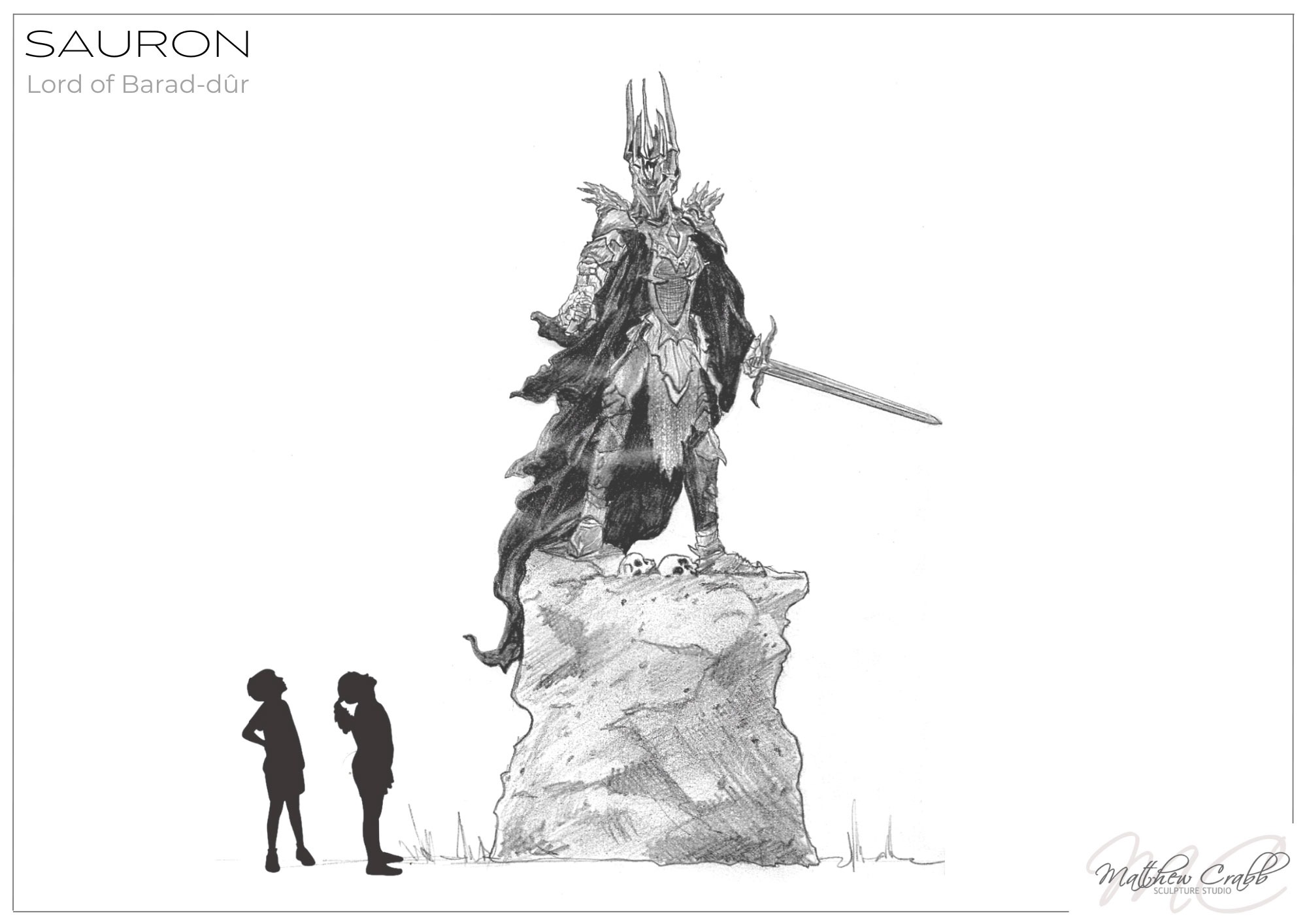 Sauron Concept Design by Matthew Crabb